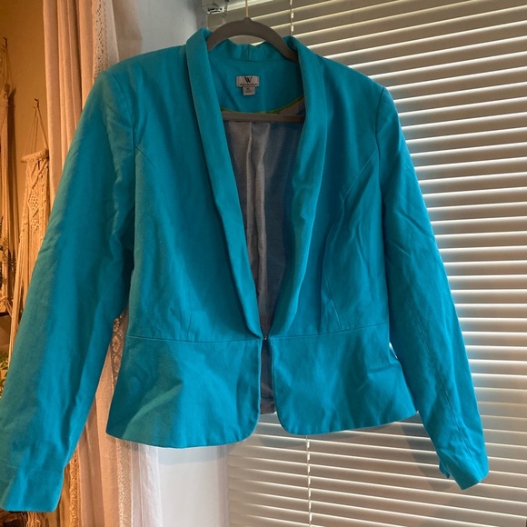 Teal Blazer. Size XL - Picture 3 of 3